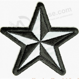Custom size iron on star patch for clothing