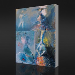 NO,CX054 A Journey of Fantasy Home Decor Abstract Oil Painting