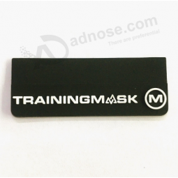Silicone 3d custom patch label rubber side mark badge