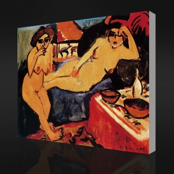No, cx059 corpo umano femminile dipinto ad olio su tela per soggiorno