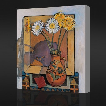 Non, cx065 imprime branché vase wall art photo peintures à l'huile peinture sur toile