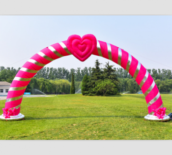 Widely used wedding decorative inflatable red arch