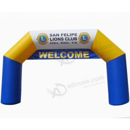 Cheap custom printing logo inflatable activities arch