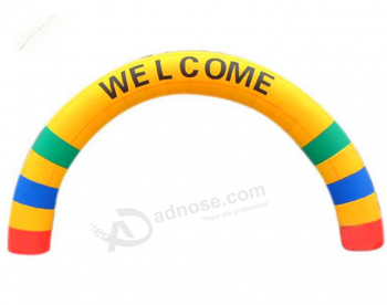 Outdoor welcome inflatable archway inflatable gate
