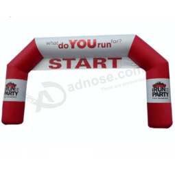Custom logo inflatable entrance start line advertising arch