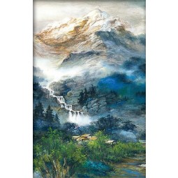 B256 Landscape Ink Painting Wall Art Home Decor