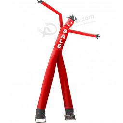 Two legs 6m red inflatable air dancer for event