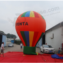 Outdoor commercieel gebruik gigantische opblaasbare reclame ballon op de grond