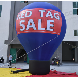 Globos de tierra hinchables inflables del globo de helio del fútbol de la publicidad