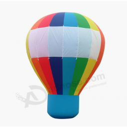 Preço de fábrica publicidade inflável balão de ar quente chão