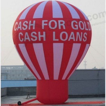 Balão de ar inflável de publicidade de moda com ventilador