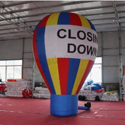 Popular inflatable sky balloon custom logo ground balloon
