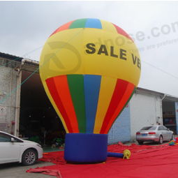 Attraktives kundenspezifisches Logo, das aufblasbaren Bodenballon annonciert