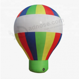 熱気が飛んで地面の泡風船/インフレータブルヘリウムパラシュート気球