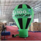 Propaganda popular balão de ar frio inflável gigante