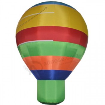 Giant colorful inflatable ground balloons for events