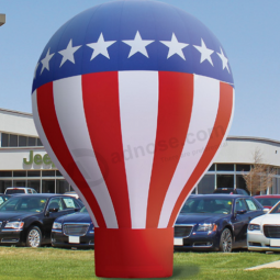 Best selling inflatable american flag ground balloon