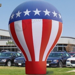 Custom design inflatable american flag ground balloon