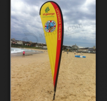 Banderas de la playa de banners de vela de publicidad al aire libre personalizado