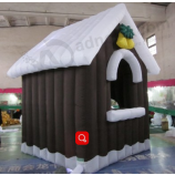 Modelo inflable gigante de la casa modelo inflable de la Navidad