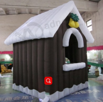 Gigantisch opblaasbaar model van het kerstmodel opblaasbaar huis