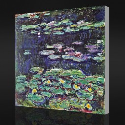 NNO-YXP 083 Claude Monet - Water Lilies (1914) Impressionist Oil Painting Home Decorative Printing