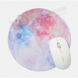 Blank mouse mat rubber printed round mouse pad