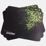 Impressão personalizada de fábrica tapete de jogo de neoprene verde