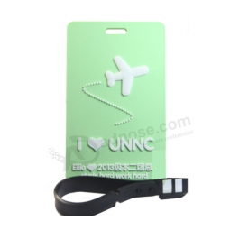 Hot selling travel luggage tag custom rubber name tag