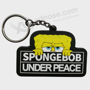 Soft pvc keychain custom made rubber keychain for promotion