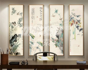 B452 новый пейзаж в стиле китайского стиля для рисования жилых комнат и чернил