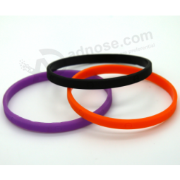 Silicon Bracelet Factory Custom Blank Men Rubber Wrist Band