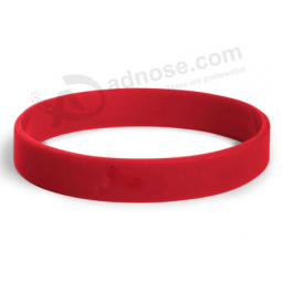 Factory wholesale Blank Rubber Wrist Band Silicon Wristband