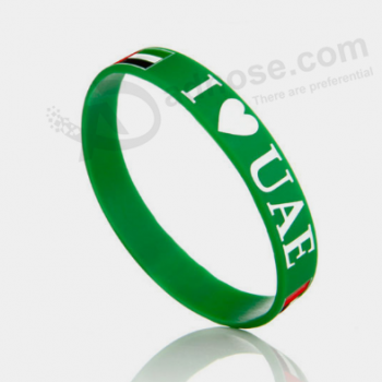 Factory price custom logo silicone rubber wristbands