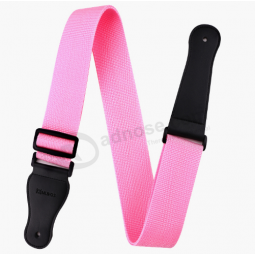 Best Price Polyester Electric Guitar Strap Leather ends
