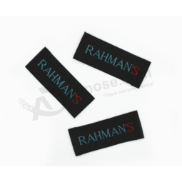 Factory cheap customized clothing woven underwear label