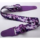 Personalisierte Sublimation Blumendruck Ukulele Halsband