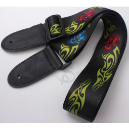 Multifunction Custom Bass Guitar Neck Strap With Pick Pockets
