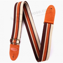 High Quality Custom Electric Polyester Guitar Strap Manufacturers