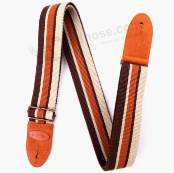 High Quality Custom Electric Polyester Guitar Strap Manufacturers