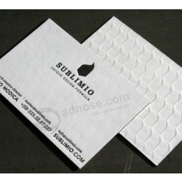 Cotton paper name card printing fashion design name card printing
