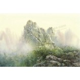C003 Landscape Oil Painting Background Wall Decorative Mural Home Decor