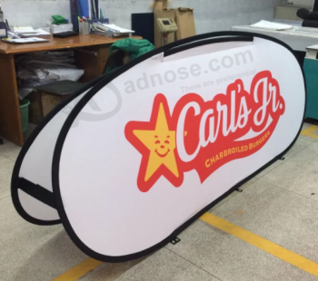 Personalized advertising horizontal pop up banner for promotion