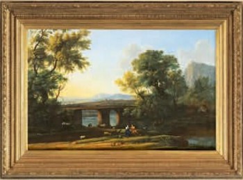 L002 106x70cm paysage peinture à l'huile salon salon et peinture décorative de bureau