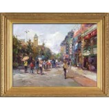 Y634 222x166cm Streetscape Oil Painting Living Room Bedroom and Office Decorative Painting