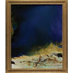 Z603 126x158cm abstract olieverfschilderij voor wanddecoratie