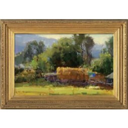 S563 96x59cm paysage professionnel peinture à l'huile fond art mural peinture