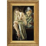 Y560 48x79cm Hand Painted Figure Oil Painting Wall Art Printing