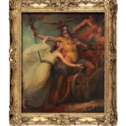 W526 90x108cm Figure Oil Painting Wall Decorative Painting