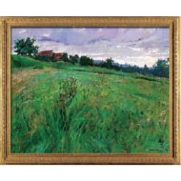 Y544 75x60cm Landscape Oil Painting Background Wall Decorative Mural